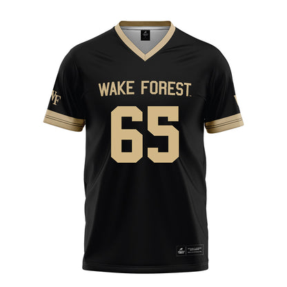 Wake Forest - NCAA Football : Hank Lucas Black Jersey