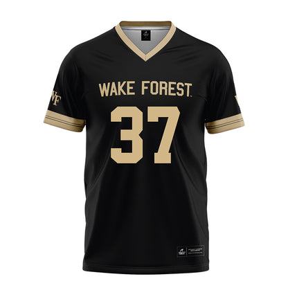 Wake Forest - NCAA Football : Christian Masterson Black Jersey