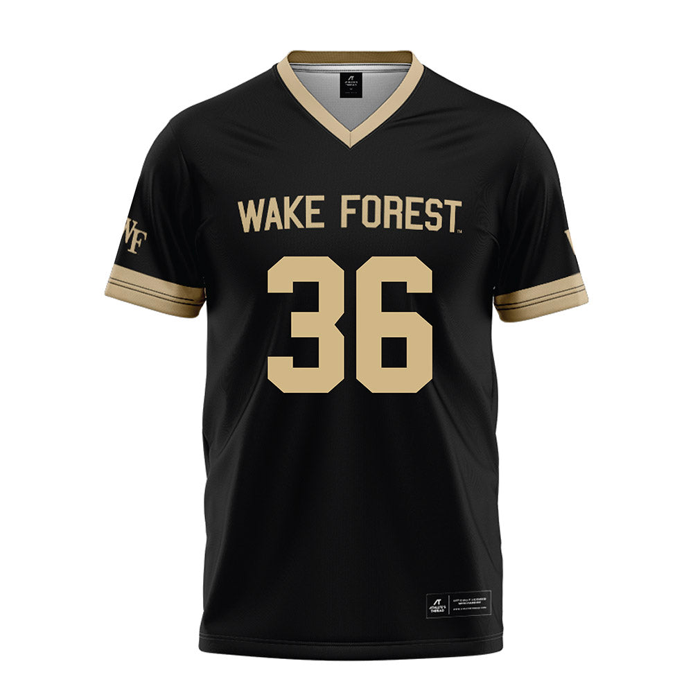 Wake Forest - NCAA Football : Ivan Mora Black Jersey