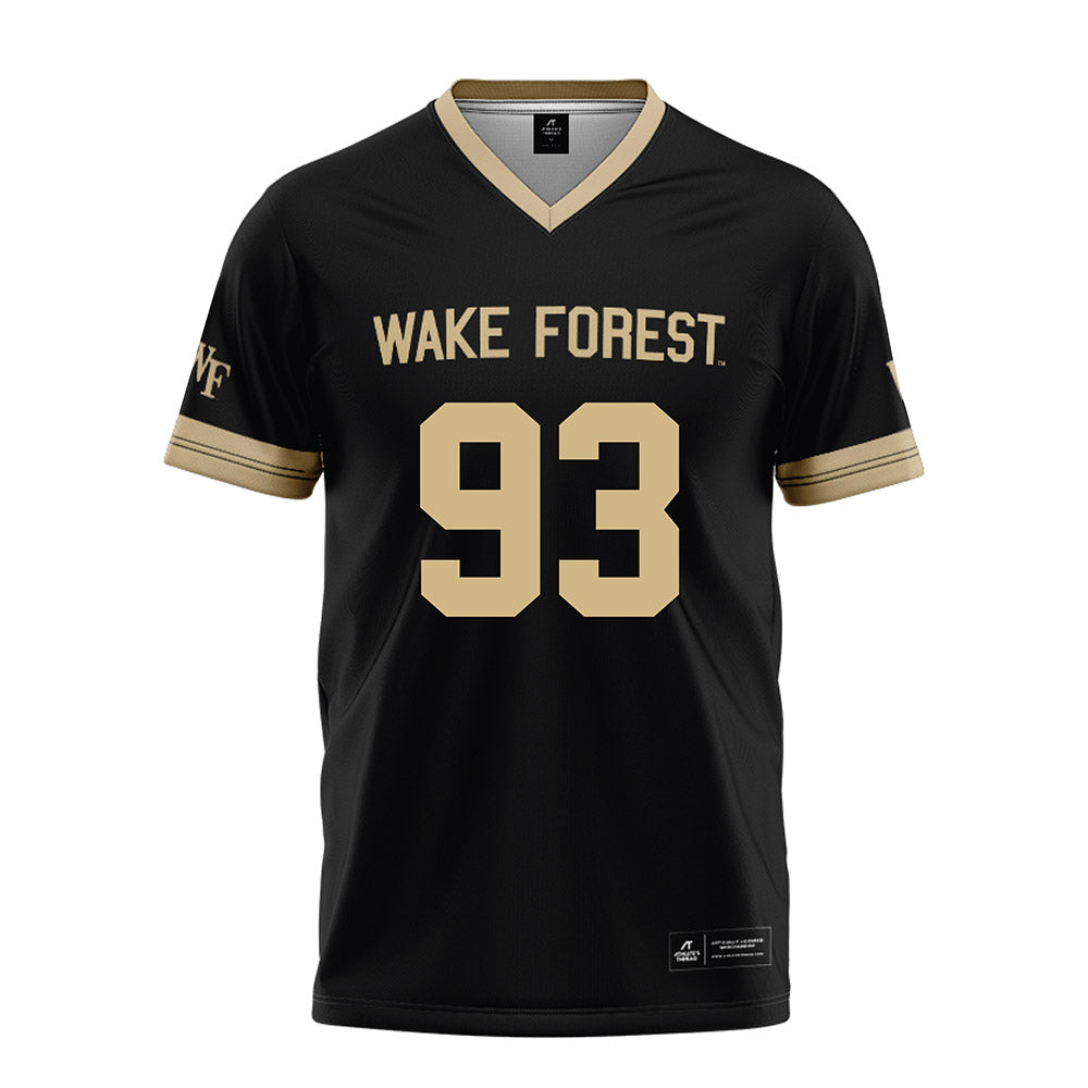 Wake Forest - NCAA Football : Isaiah Chaney Black Jersey