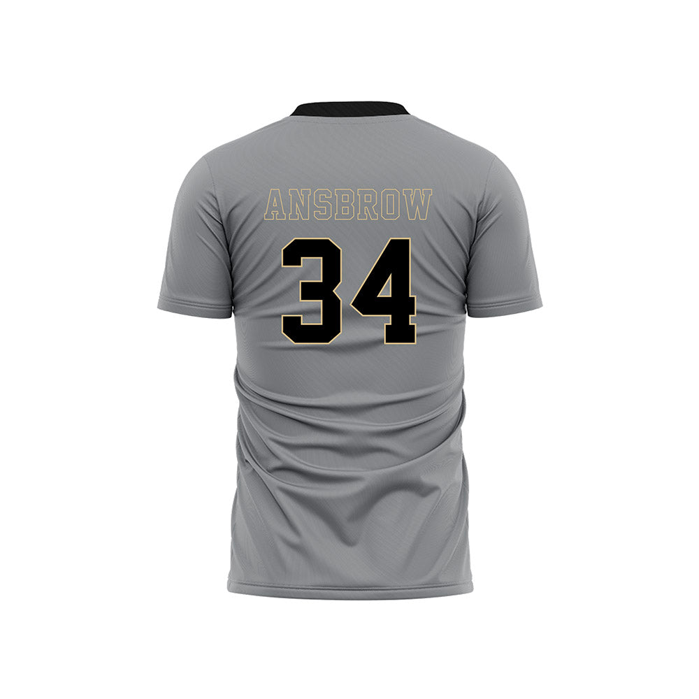 Wake Forest - NCAA Women's Soccer : Laurel Ansbrow Pattern Black Jersey