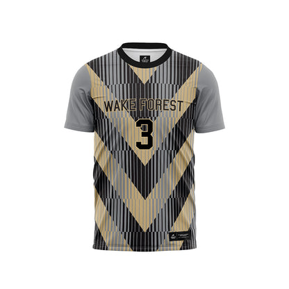 Wake Forest - NCAA Men's Soccer : Travis Smith - Soccer Jersey