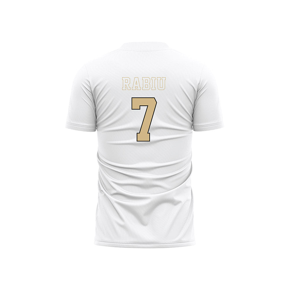 Wake Forest - NCAA Men's Soccer : Nico Rabiu Pattern White Jersey