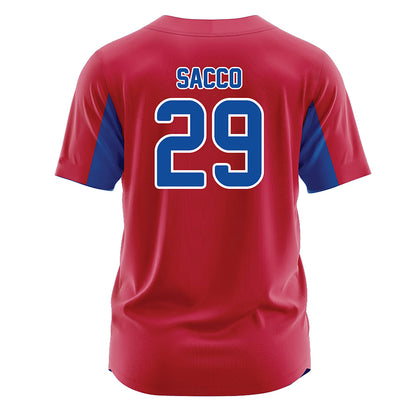 LA Tech - NCAA Softball : Sierra Sacco - Baseball Jersey
