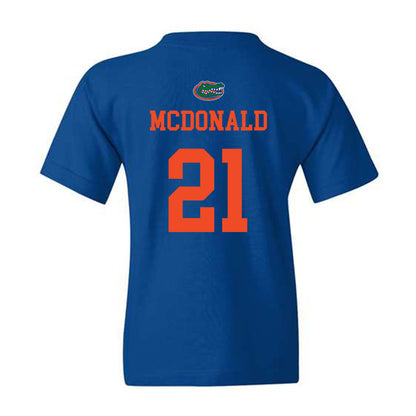 Florida - NCAA Baseball : Caden McDonald - Youth T-Shirt Classic Shersey