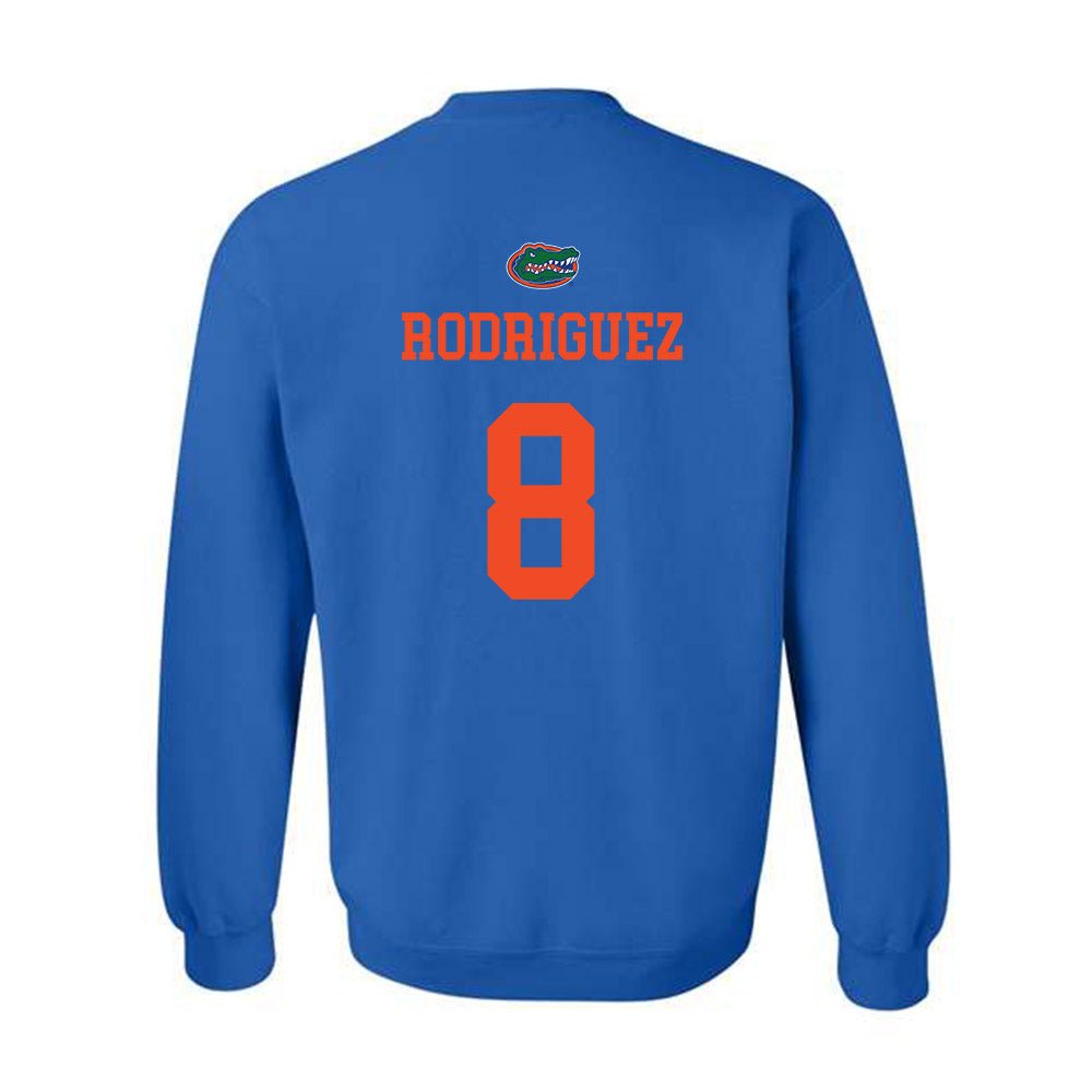Florida - NCAA Baseball : Christian Rodriguez - Crewneck Sweatshirt Classic Shersey