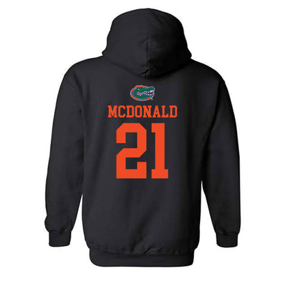 Florida - NCAA Baseball : Caden McDonald - Hooded Sweatshirt Classic Shersey