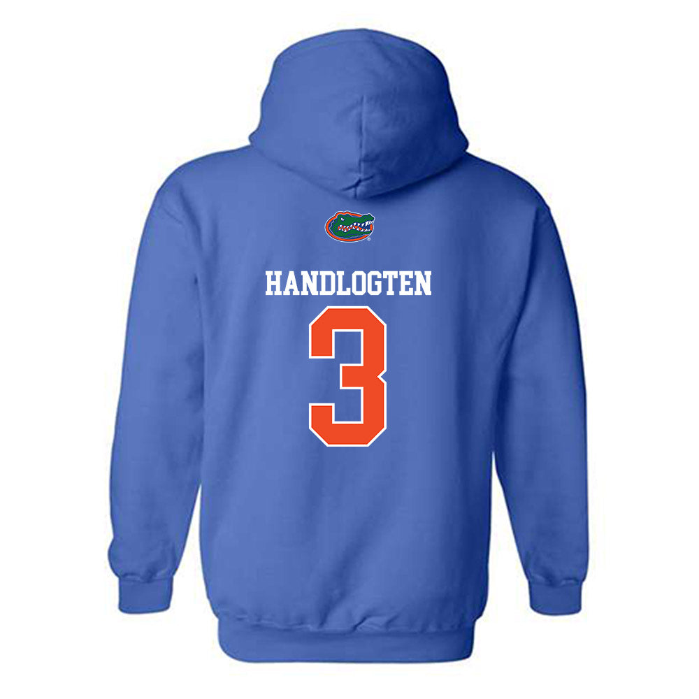 Florida - NCAA Men's Basketball : Micah Handlogten - Hooded Sweatshirt Classic Shersey