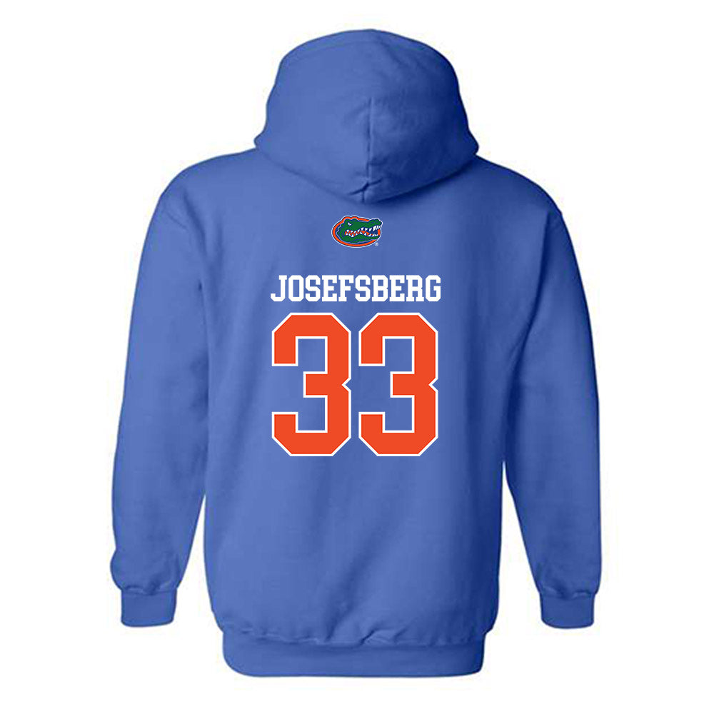 Florida - NCAA Men's Basketball : Cooper Josefsberg - Hooded Sweatshirt Classic Shersey