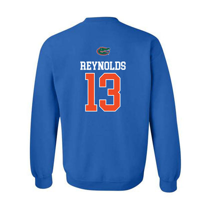 Florida - NCAA Women's Basketball : Laila Reynolds - Crewneck Sweatshirt Classic Shersey