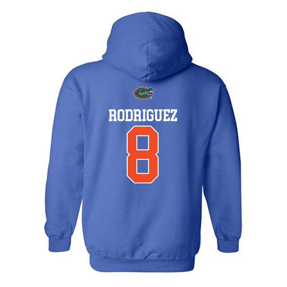 Florida - NCAA Baseball : Christian Rodriguez - Hooded Sweatshirt Classic Shersey