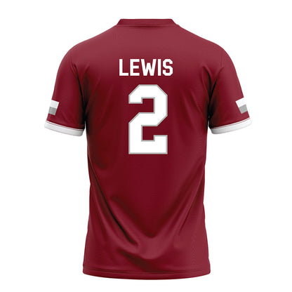 Troy - NCAA Football : Deyunkrea Lewis Cardinal Jersey