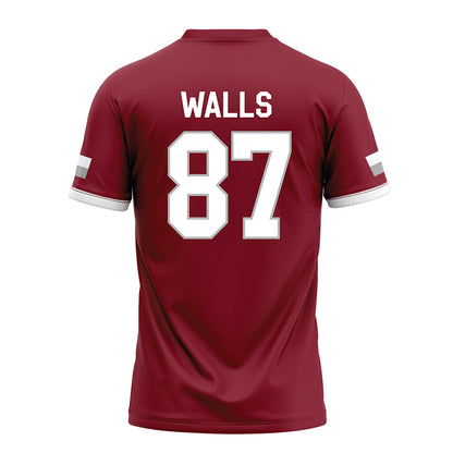 Troy - NCAA Football : Colton Walls - Cardinal Jersey