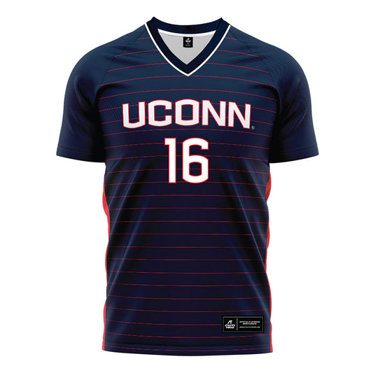 UConn - NCAA Women's Soccer : Abbey Merchant Navy Jersey