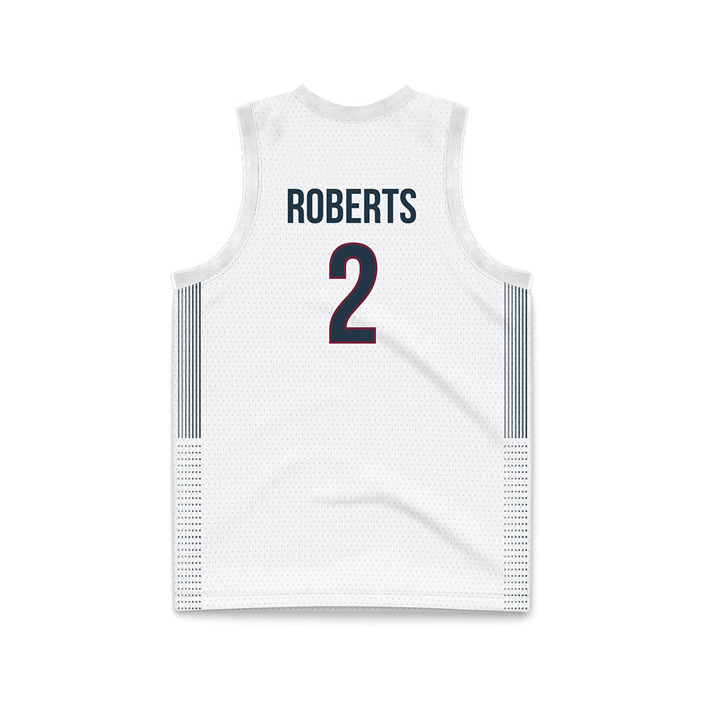 FDU - NCAA Men's Basketball : Demetre Roberts White Jersey