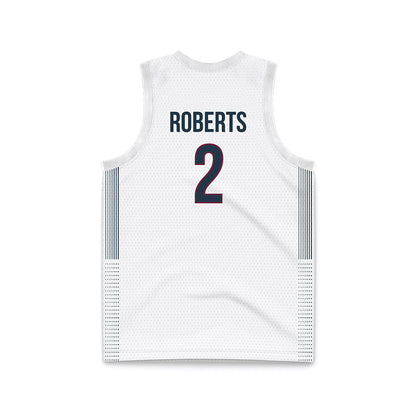 FDU - NCAA Men's Basketball : Demetre Roberts White Jersey