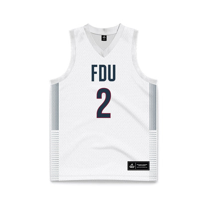 FDU - NCAA Men's Basketball : Demetre Roberts - Basketball Jersey