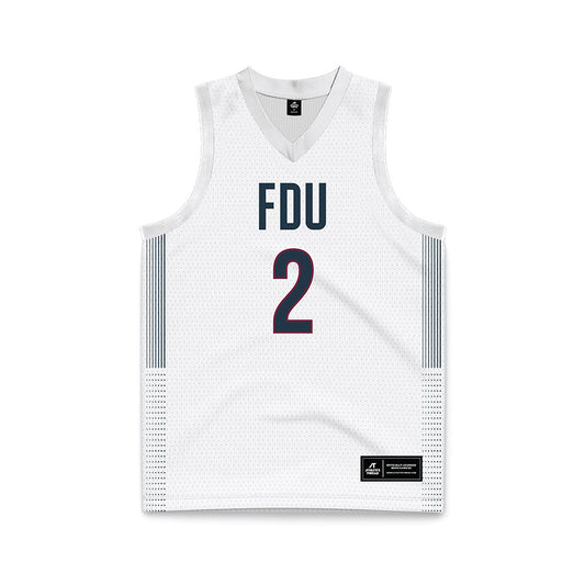 FDU - NCAA Men's Basketball : Demetre Roberts - Basketball Jersey