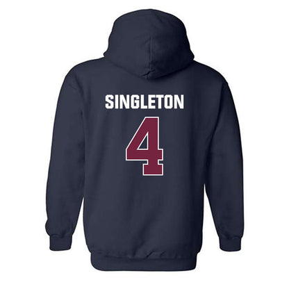 FDU - NCAA Men's Basketball : Grant Singleton Hooded Sweatshirt