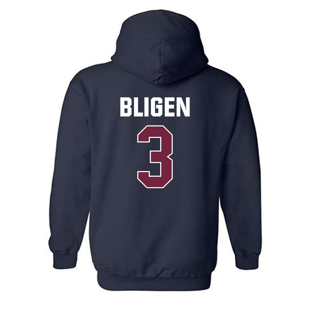 FDU - NCAA Men's Basketball : Heru Bligen Hooded Sweatshirt