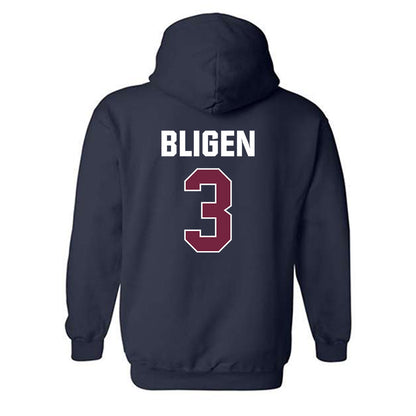FDU - NCAA Men's Basketball : Heru Bligen Hooded Sweatshirt