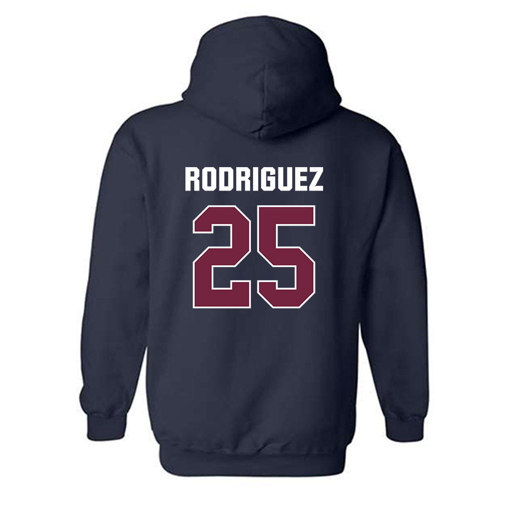 FDU - NCAA Men's Basketball : Daniel Rodriguez Hooded Sweatshirt