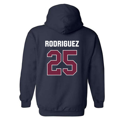 FDU - NCAA Men's Basketball : Daniel Rodriguez Hooded Sweatshirt