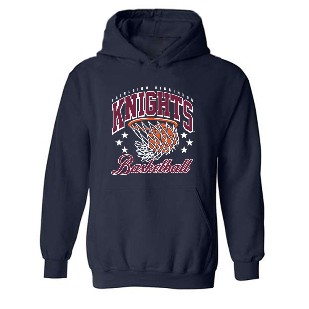 FDU - NCAA Men's Basketball : Demetre Roberts Hooded Sweatshirt