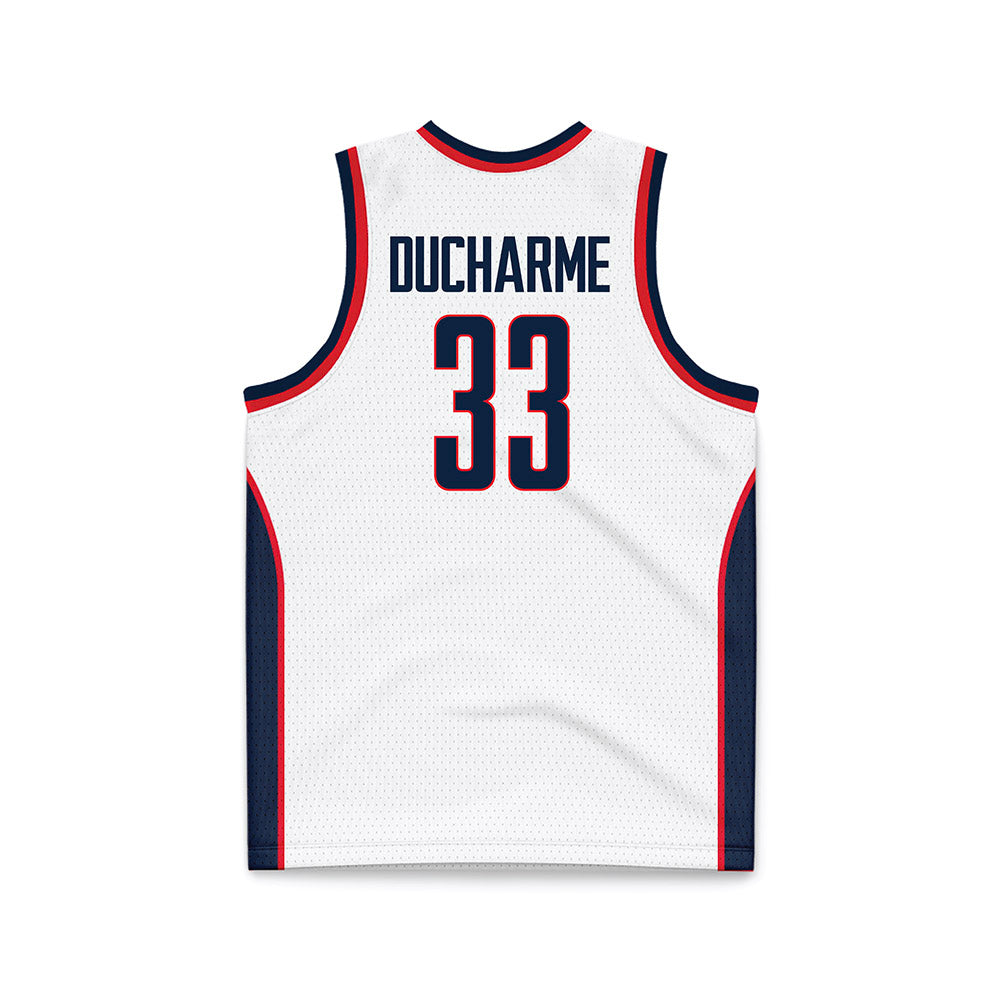 UConn - NCAA Women's Basketball : Caroline Ducharme - Retro Basketball Jersey