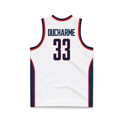 UConn - NCAA Women's Basketball : Caroline Ducharme - Retro Basketball Jersey