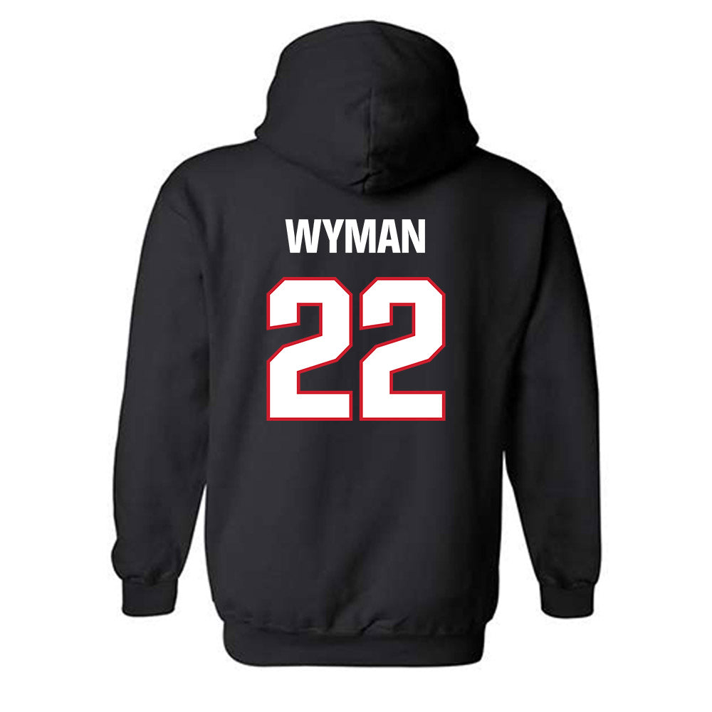 NC State - NCAA Softball : Rylee Wyman - Hooded Sweatshirt Classic Shersey