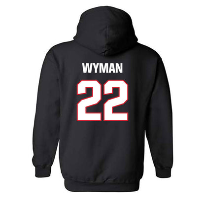 NC State - NCAA Softball : Rylee Wyman - Hooded Sweatshirt Classic Shersey