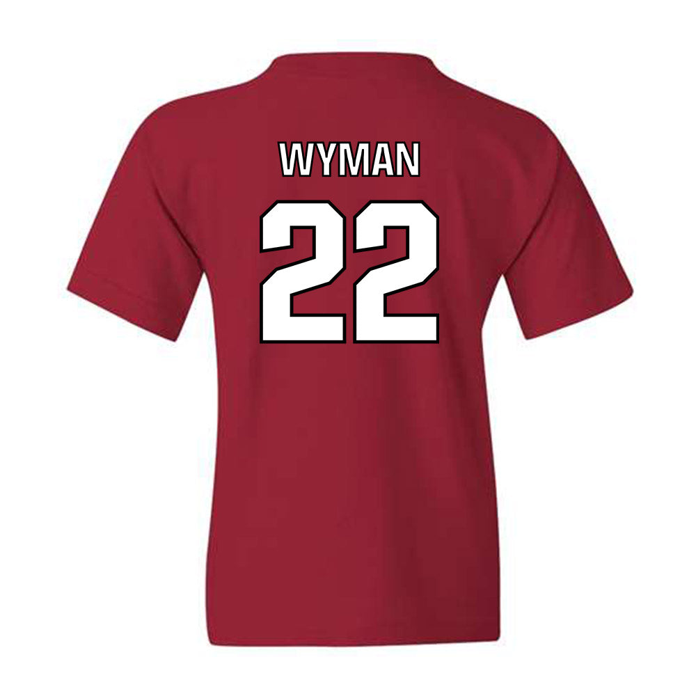 NC State - NCAA Softball : Rylee Wyman - Youth T-Shirt Classic Shersey