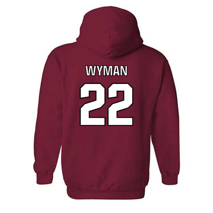 NC State - NCAA Softball : Rylee Wyman - Hooded Sweatshirt Classic Shersey