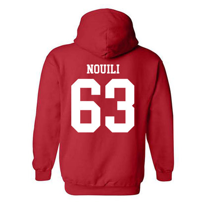 Nebraska - NCAA Football : Nouredin Nouili - Hooded Sweatshirt