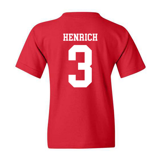 Nebraska - NCAA Football : Nick Henrich - Youth T-Shirt Generic Shersey