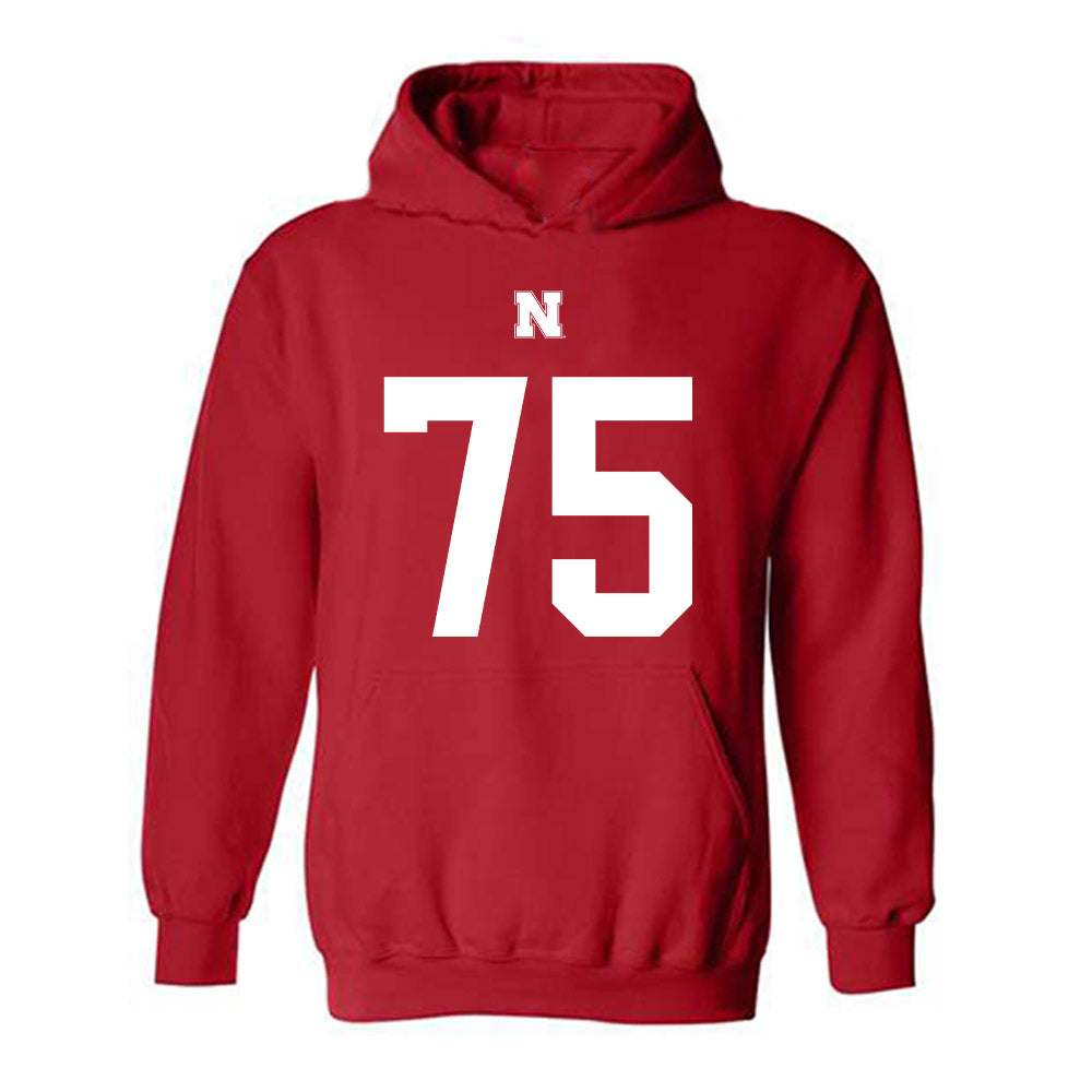 Nebraska - NCAA Football : Tyler Knaak - Hooded Sweatshirt