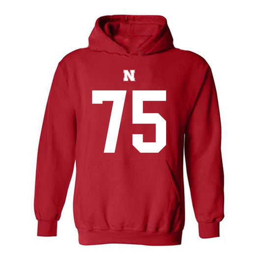 Nebraska - NCAA Football : Tyler Knaak - Hooded Sweatshirt