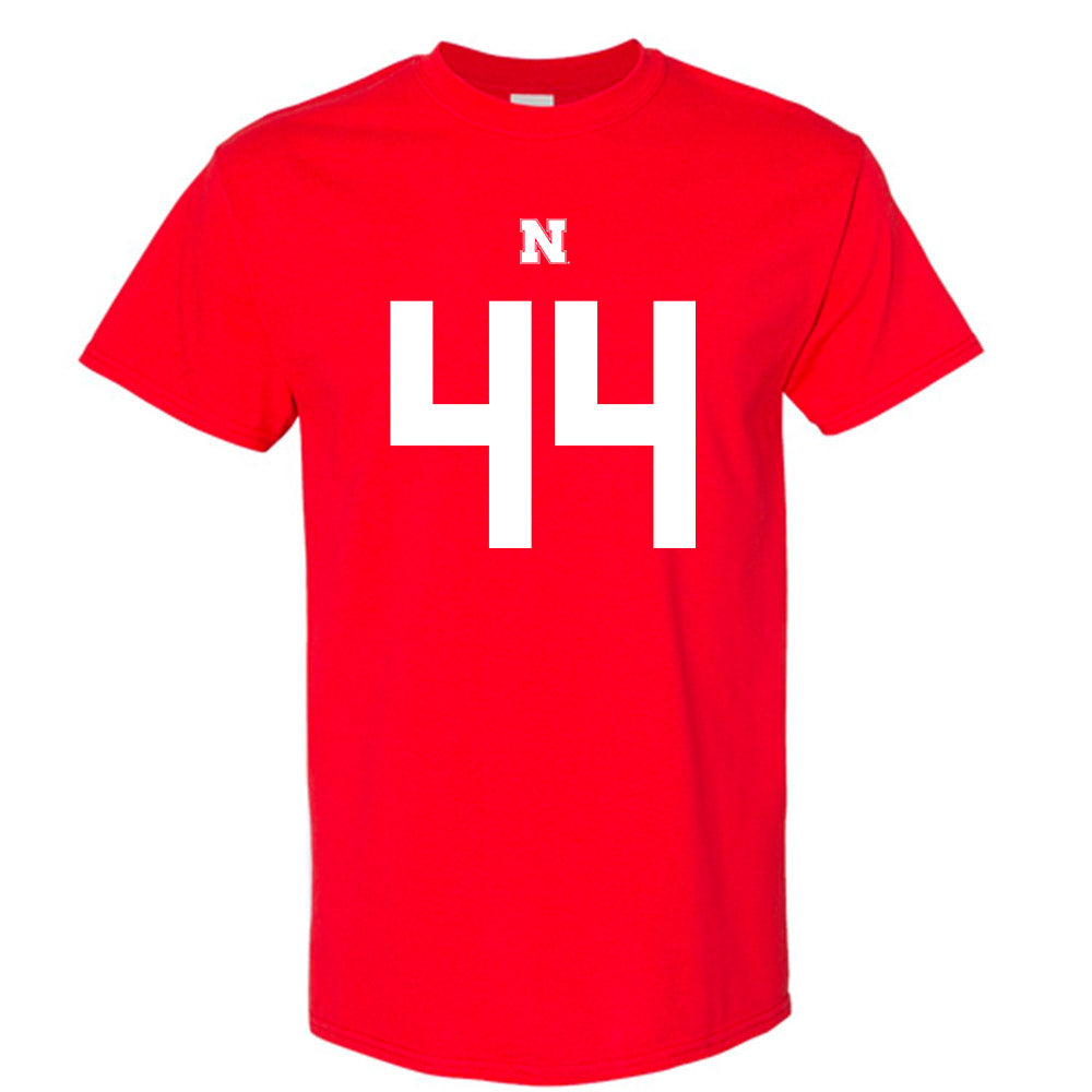 Nebraska - NCAA Football : Luke Lindenmeyer Shersey Short Sleeve T-Shirt
