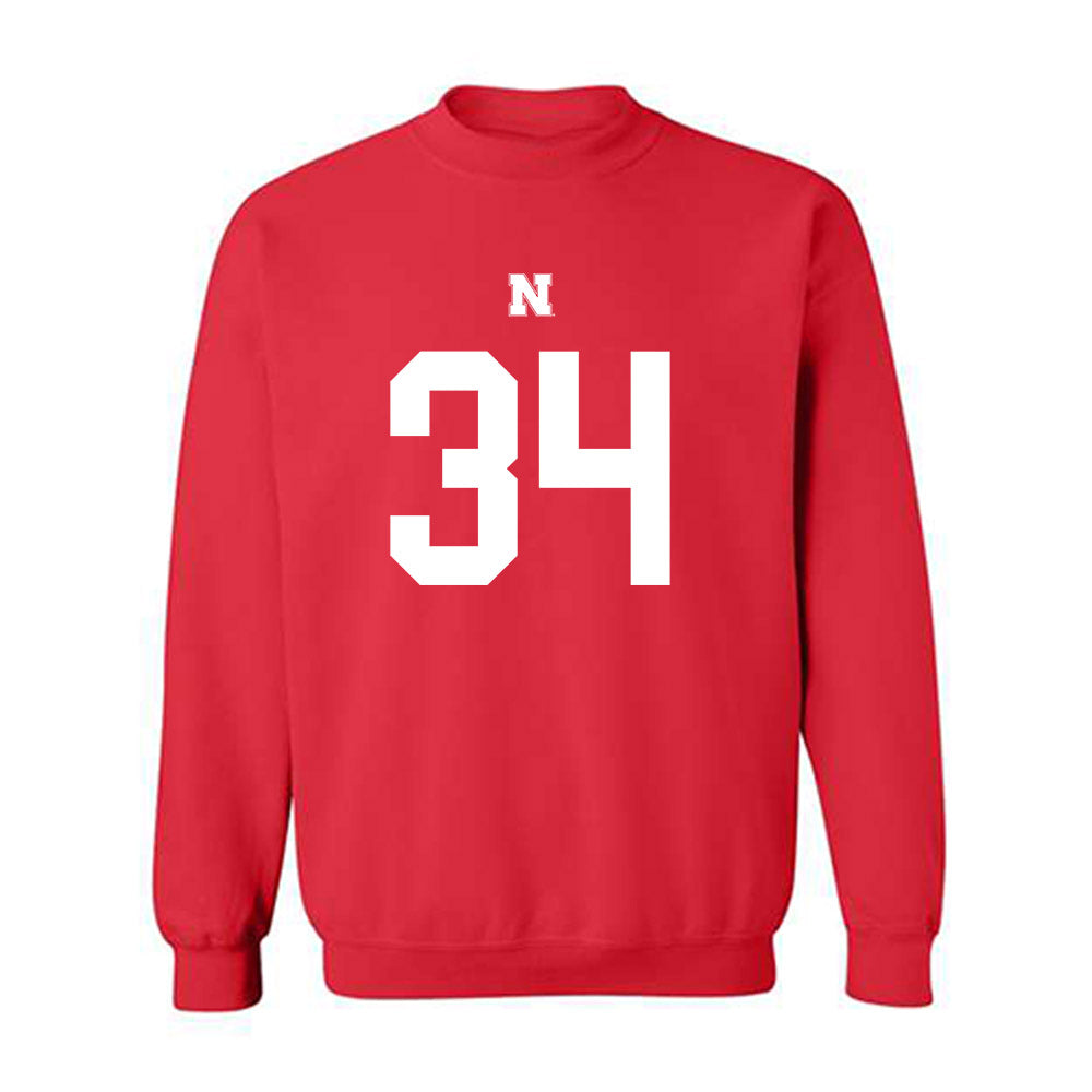 Nebraska - NCAA Football : Garrett Snodgrass - Crewneck Sweatshirt Generic Shersey
