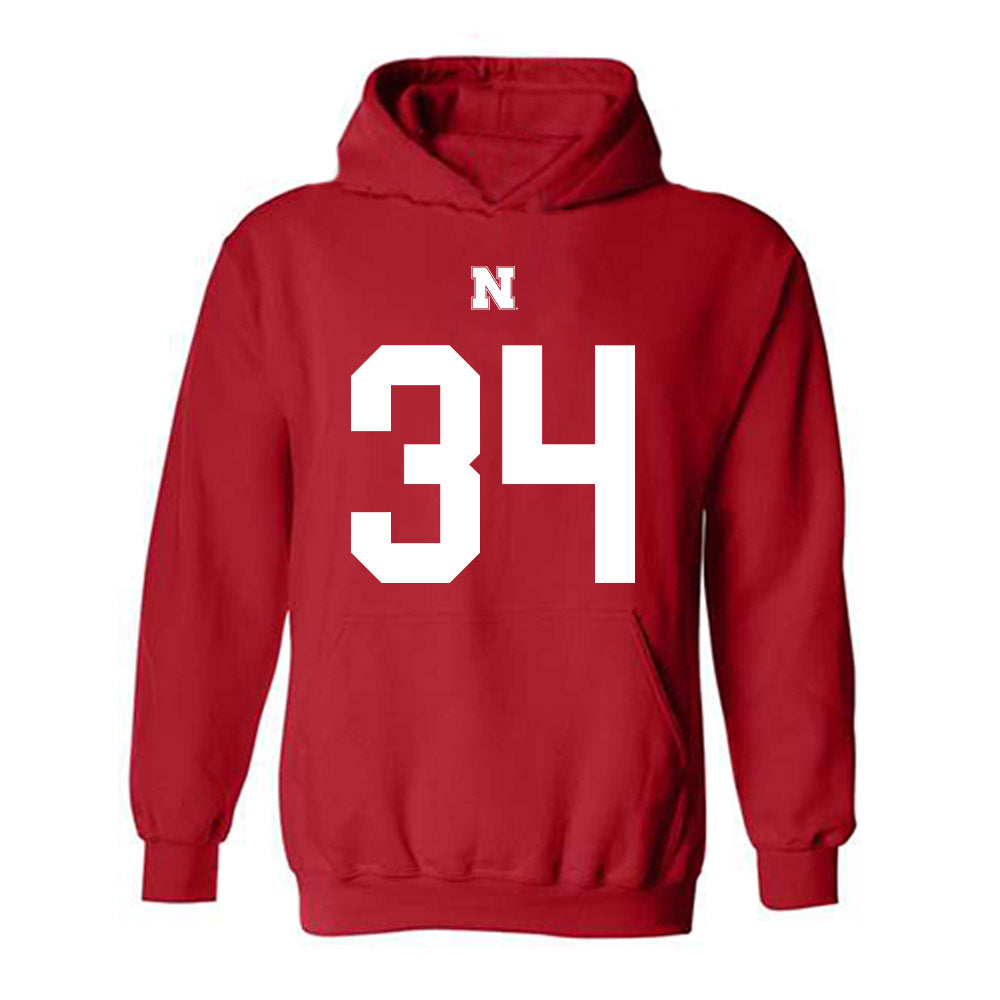 Nebraska - NCAA Football : Garrett Snodgrass - Hooded Sweatshirt Generic Shersey