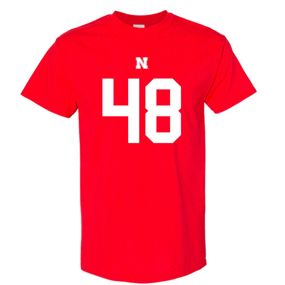 Nebraska - NCAA Football : Cayden Echternach - Short Sleeve T-Shirt