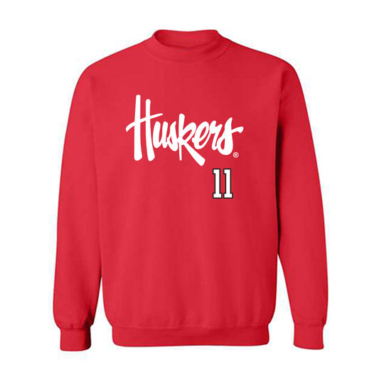 Nebraska - NCAA Softball : Talia Tokheim - Crewneck Sweatshirt Sports Shersey