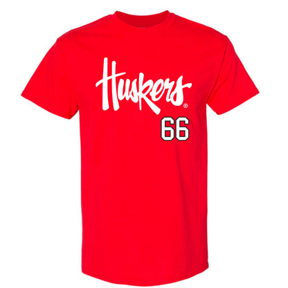 Nebraska - NCAA Softball : Katelyn Caneda - T-Shirt Sports Shersey