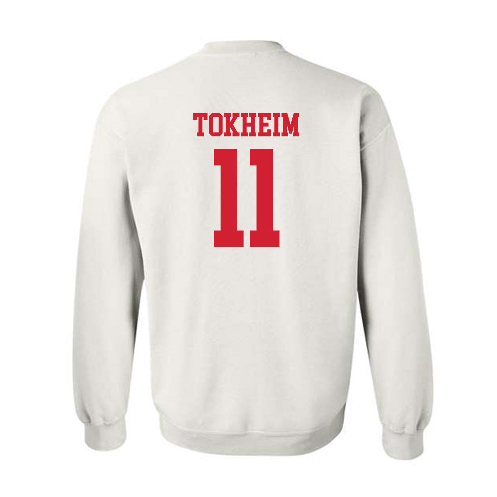 Nebraska - NCAA Softball : Talia Tokheim - Crewneck Sweatshirt Classic Shersey