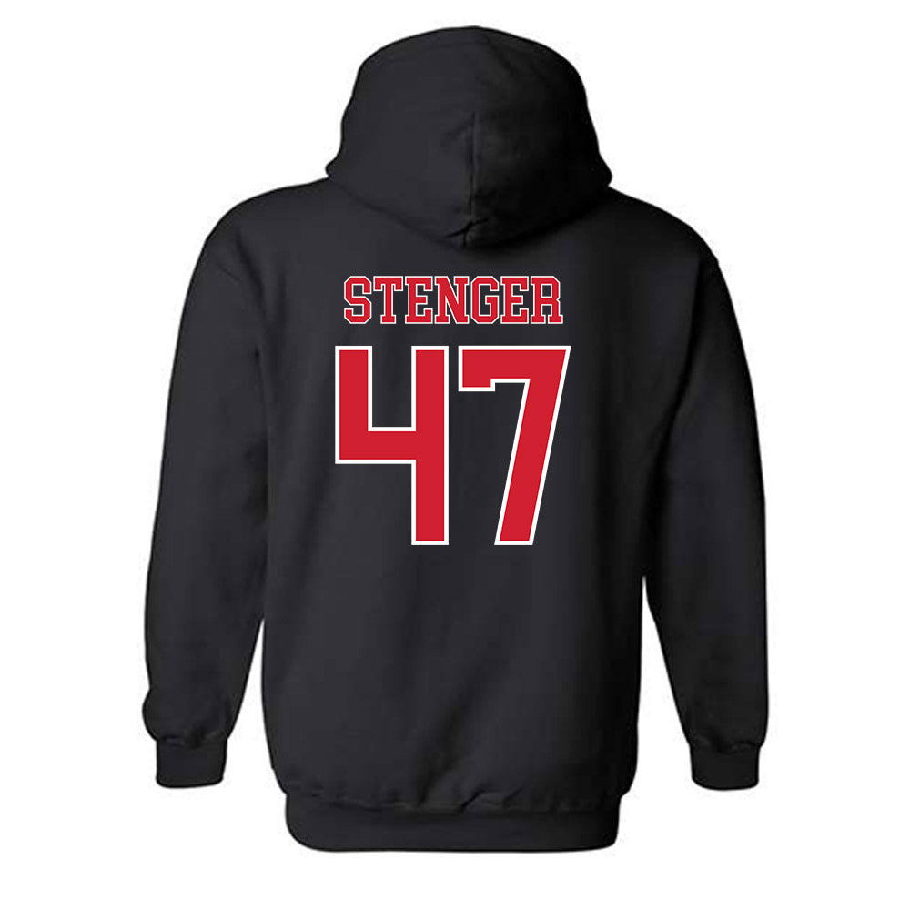 Nebraska - NCAA Football : Gage Stenger Hooded Sweatshirt