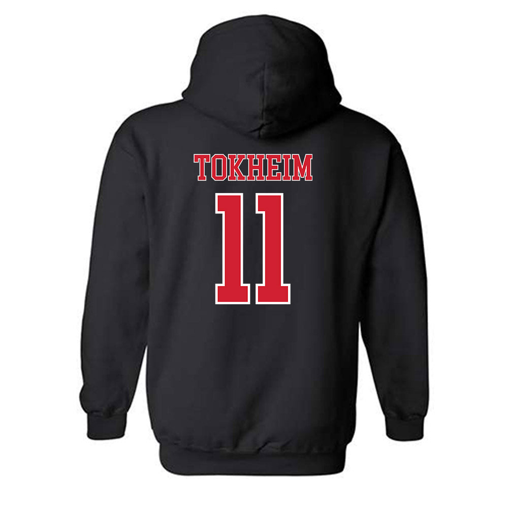 Nebraska - NCAA Softball : Talia Tokheim - Hooded Sweatshirt Classic Shersey