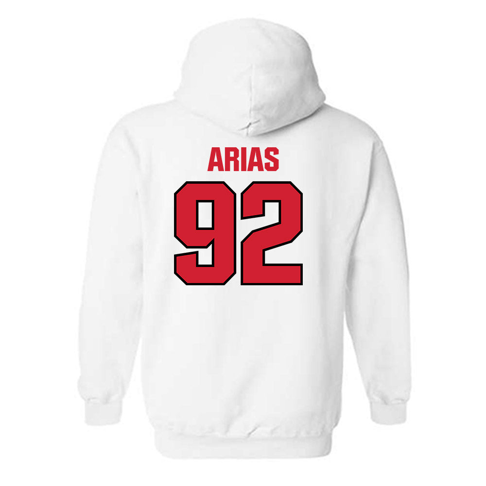 NC State - NCAA Football : Aiden Arias - Hooded Sweatshirt