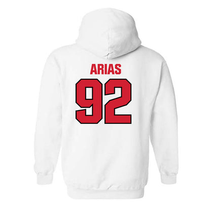 NC State - NCAA Football : Aiden Arias - Hooded Sweatshirt