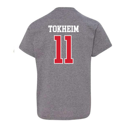 Nebraska - NCAA Softball : Talia Tokheim - Youth T-Shirt Sports Shersey